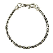 JOHN VARVATOS Artisan Sterling Silver Woven Chain Link Bracelet